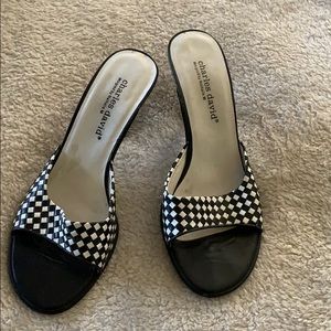 Charles David Checkered Slingback
